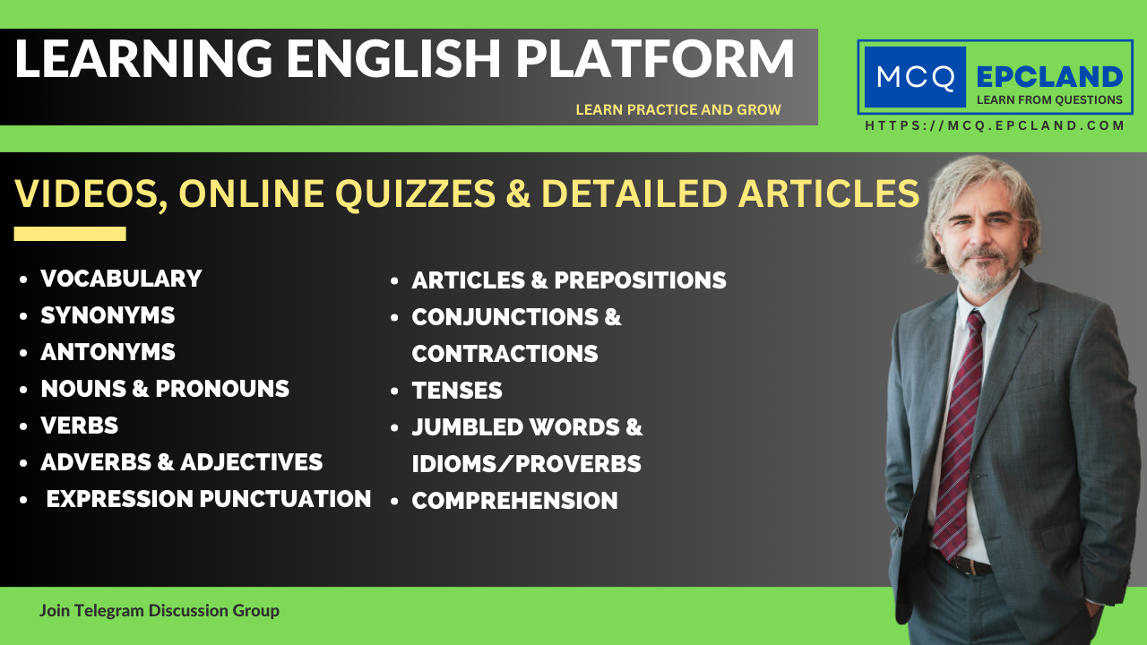 Read more about the article Learning English Platform: Unlock Your Language Potential with Interactive 100+ Quizzes, Articles, and 10+ Videos